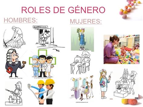 rolex de género|ejemplos roles genero.